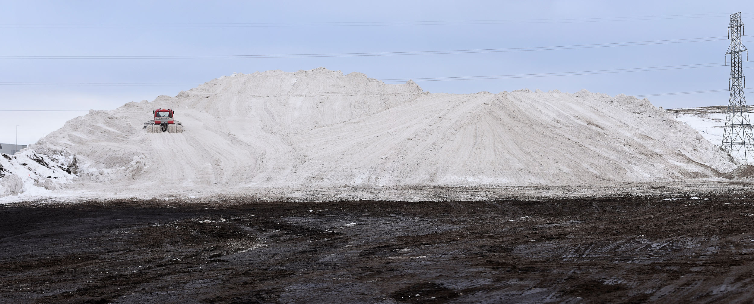 A photo of Mount Fargo taken by North Dakota photographer Dan Koeck.