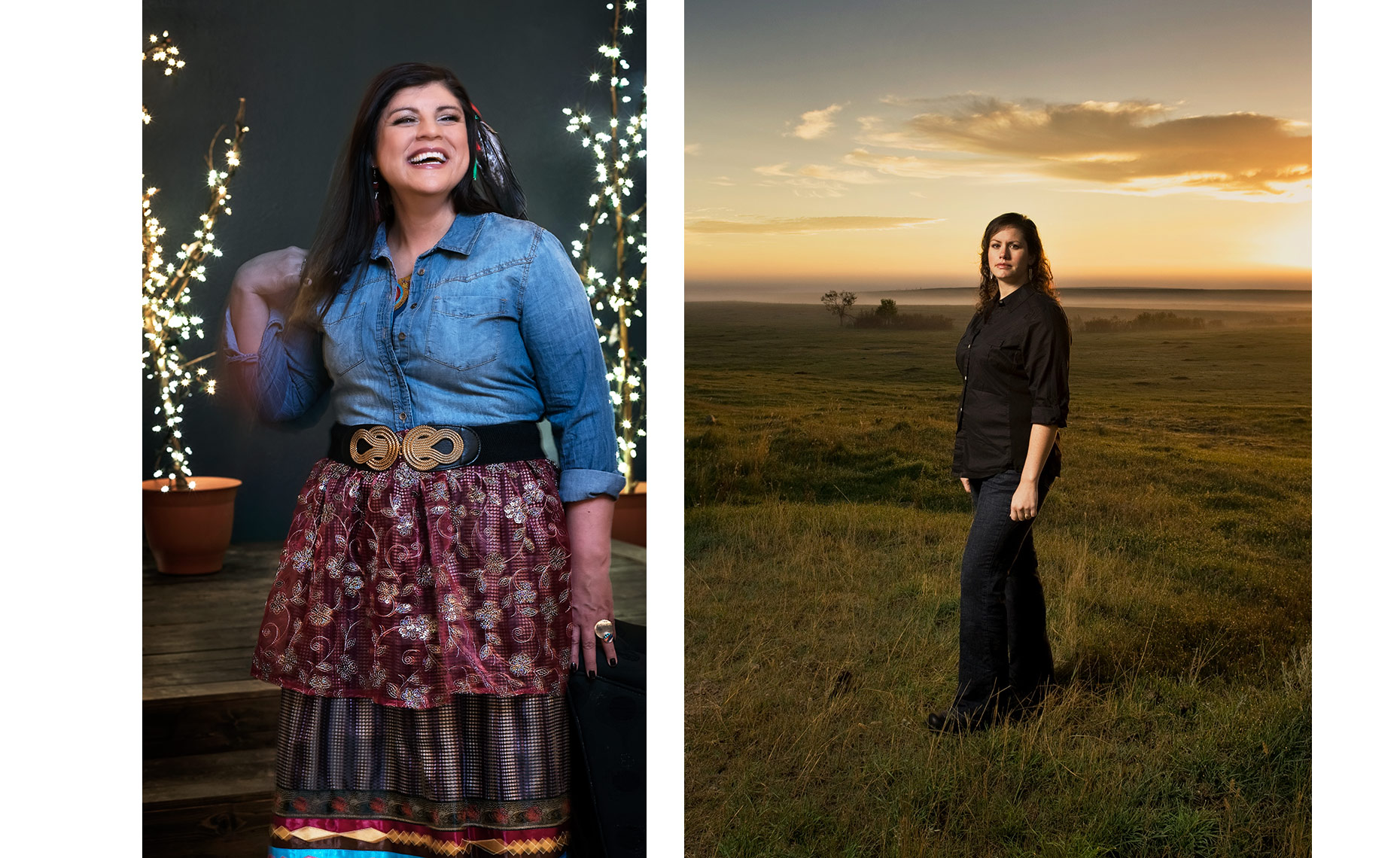 North Dakota photographer Dan Koeck | Portraits of Native American Women