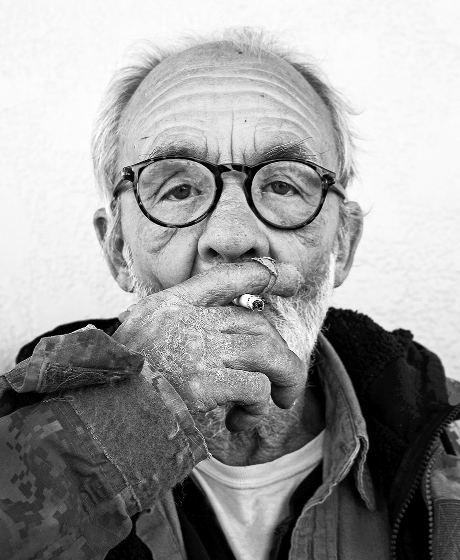 A Vietnam Veteran photographed by Fargo, North Dakota photographer Dan Koeck